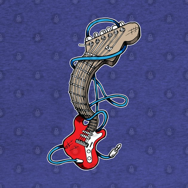 Electric Guitar by Laughin' Bones